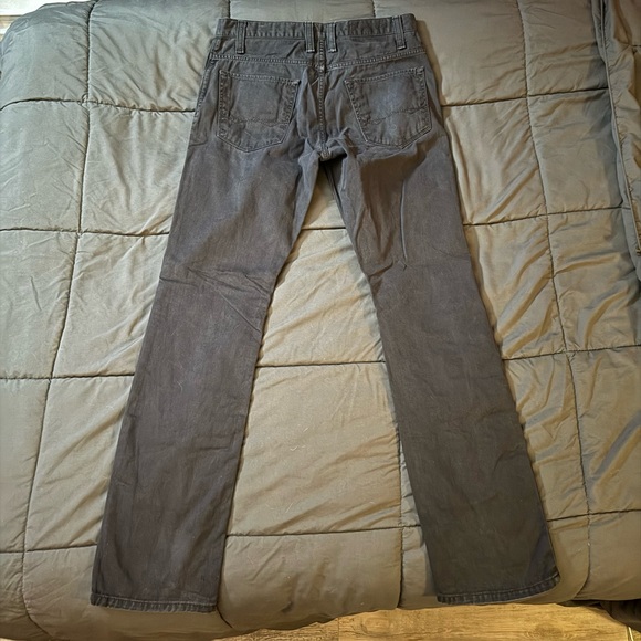 VINTAGE HANDMADE ROTTWEILER LEVIS DENIM COWBOY BLACK JEANS - Picture 3 of 5